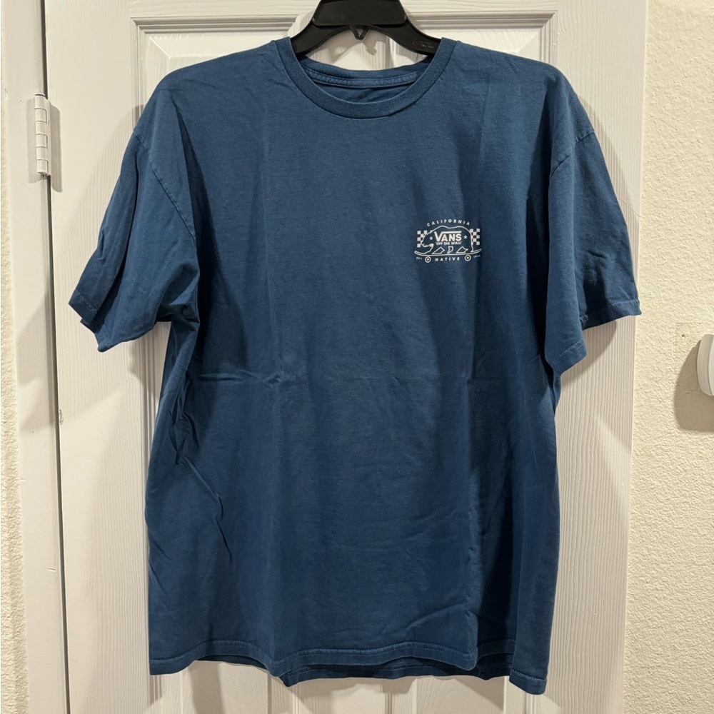 Vans blue t-shirt XL